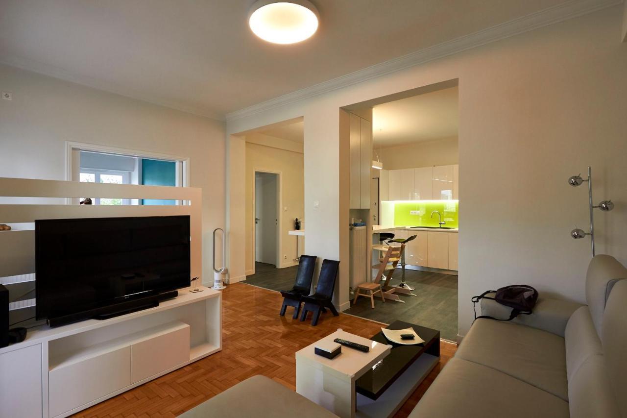 Fully Renovated, Family-Friendly Apartment, Next To A Huge Green Park, In Athens Center Ngoại thất bức ảnh
