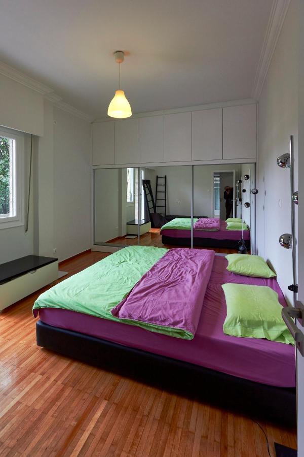 Fully Renovated, Family-Friendly Apartment, Next To A Huge Green Park, In Athens Center Ngoại thất bức ảnh