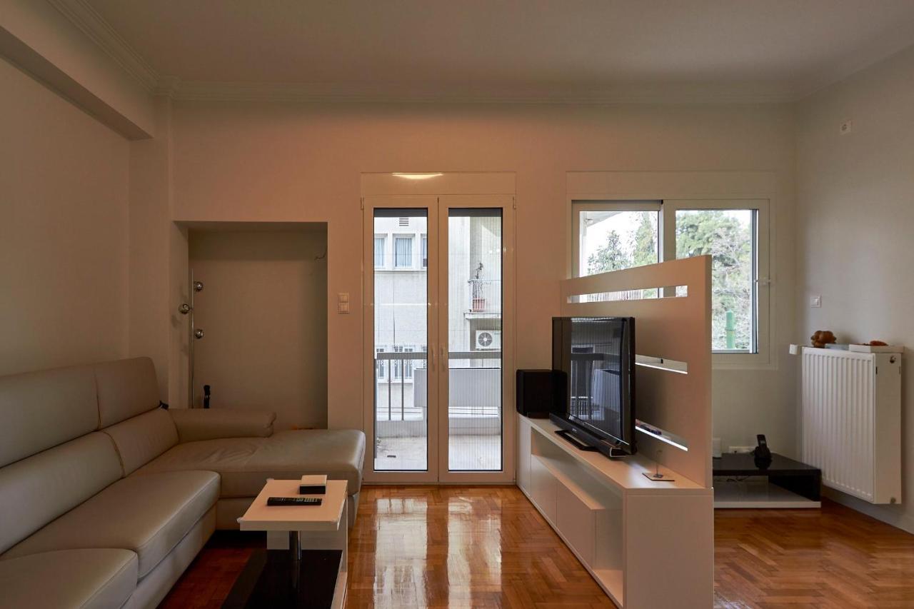 Fully Renovated, Family-Friendly Apartment, Next To A Huge Green Park, In Athens Center Ngoại thất bức ảnh